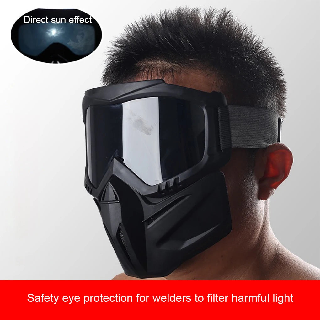 Head-mounted Professional Automatic Welding Mask Fogging Goggles Anti-glare Welding Helmet Equipment Protective Mask