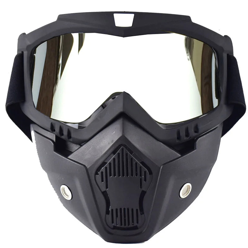 Balaclava Motorcycle Biker Skull Mask Cosplay Breathable Face Shield Military Tactics Mask Riding Motocross Helmet Face Mask Ski