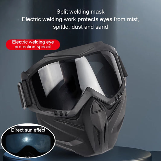 Head-mounted Professional Automatic Welding Mask Fogging Goggles Anti-glare Welding Helmet Equipment Protective Mask